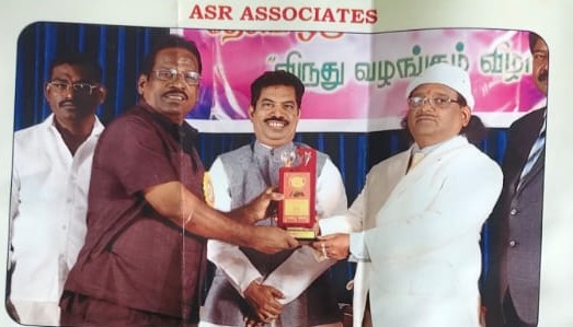 ASR Associates Best Civil Engineer Award Recognition